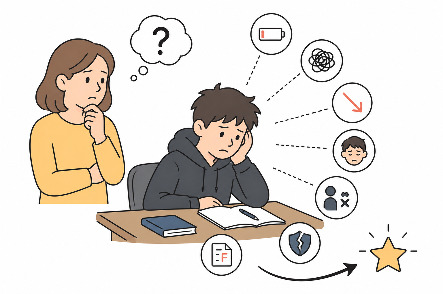 Read more about the article 7 סימנים שהילד שלך בתיכון זקוק לתוכנית העצמה — איך הורים מזהים את זה לפני שזה נהיה משבר
